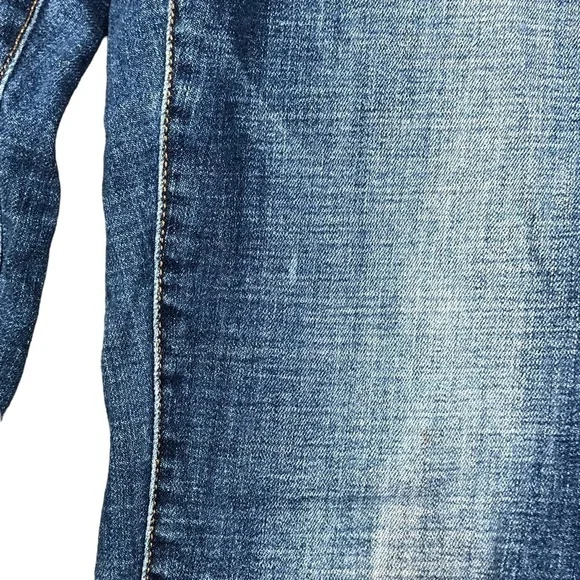 Ella Moss high rise straight jeans ankle length stretch 27/4 - Picture 5 of 10